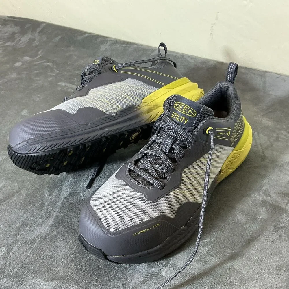 Keen Utility Speed Works Konnect Fit ReGen 7 D Steel Toe Work Shoes UK6 Eur 39.5